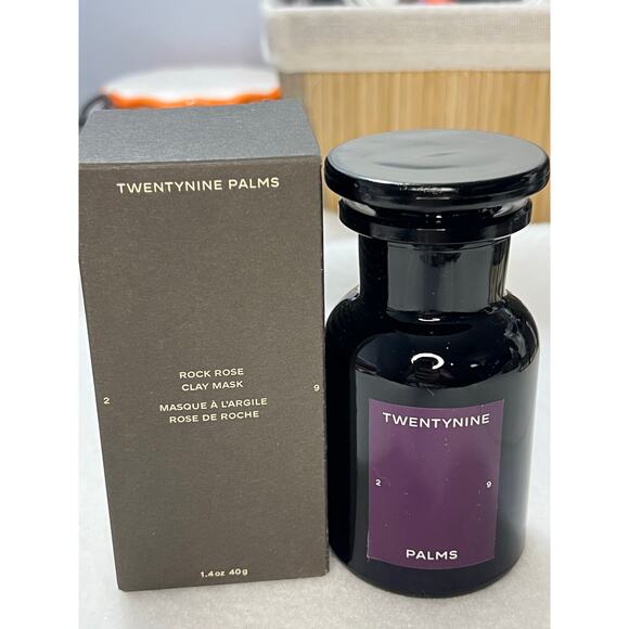 29 PALMS ROCK ROSE CLAY MASK 1.4 OZ NEW - Picture 2 of 2